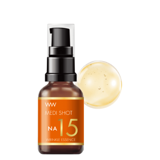 Meishoku Medi Shot NA15 густая антивозрастная сыворотка с ниацинамидом 15%, ретинолом, центеллой, 30 мл