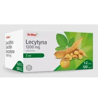 Dr.Max лецитин из сои 1200 мг, 120 ЖК