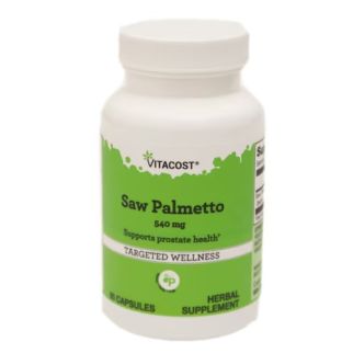 Vitacost Saw Palmetto 540 mg здоровье простаты, 90 капсул. До 02/2027