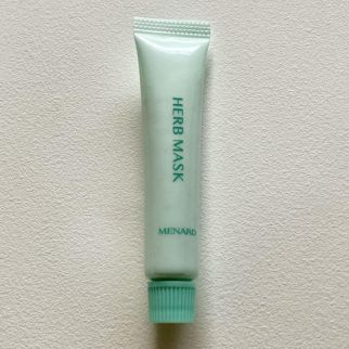 Menard Herb Mask Травяная, отшелушивающая и увлажняющая кремовая маска для лица, mini 9 г