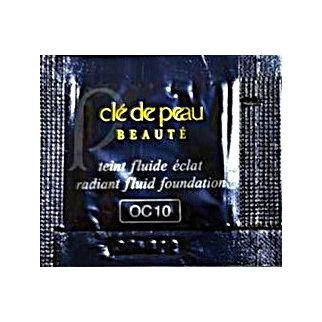 Shiseido Cle de Peau Beaute Radiant Fluid Foundation Жидкая тональная основа SPF25 PA++ #Ocher 10 0,3г пробн