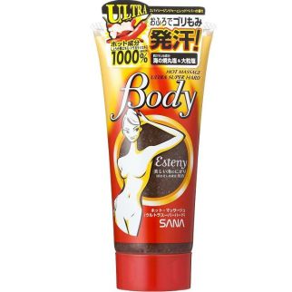 Tokiwa Hot Massage Body Ultra Super Hard Ультра согревающий массажный гель-скраб для тела с морской солью,240г