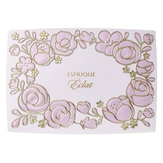 Kose ESPRIQUE Eclat футляр для тональной основы ESPRIQUE Eclat Brightening Pact EX, со спонжем