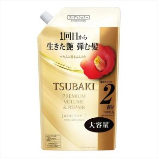 Shiseido Tsubaki Premium Volume & Repair Восстанавливающий кондиционер для волос премиум-класса, 600 мл