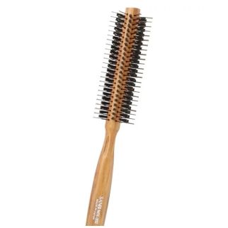 SANBI Roll Brush MX-202 Профессиональный браш для укладки волос феном, дерево, d 35 мм