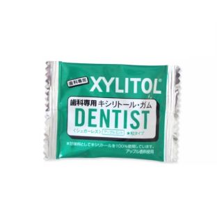 Lotte Dental Xylitol Gum Cтоматологическая жевательная резинка с ксилитом, яблоко-мята, 1 шт