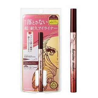 Isehan Heroine Make Prime Rich Keep Жидкая подводка для глаз, 03 Натуральный коричневый, 0,4 мл