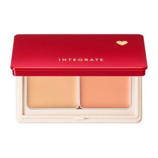 Shiseido Integrate Melty Fit Concealer Палетка консилеров, оттенок желто-бежевый/оранжевый, 4 г