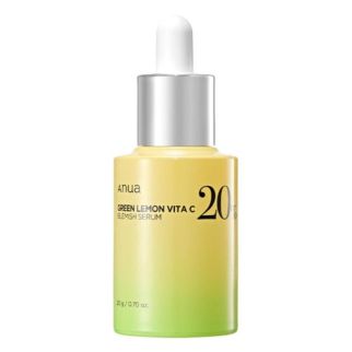 Anua Green Lemon Vita C Serum Осветляющая сыворотка с зеленым лимоном и витамином С, 20 мл. До 05/2027