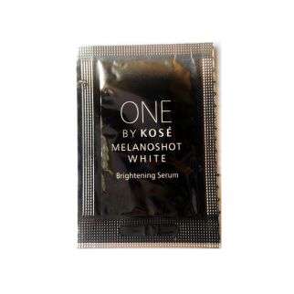 One by Kose MelanoShot White Brightening Serum Осветляющая сыворотка против пигментных пятен, пробник 0,5 мл