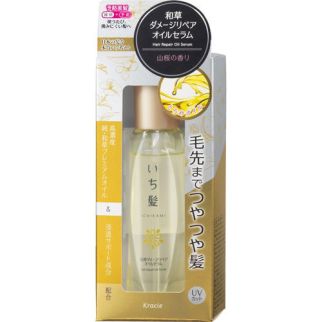 Kracie Ichikami Japanese Herbal Damage Repair Oil Serum Восстанавливающая сыворотка-масло для волос, 60 мл