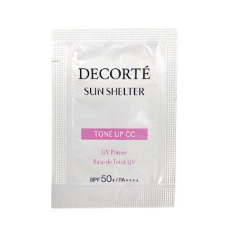 Kose Cosme Decorte Sun Shelter Tone Up CC UV Primer SPF50 PA ++++ #10 СС-крем солнцезащитный, пробник 0,6 г
