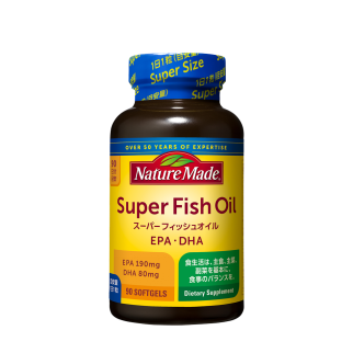 Otsuka Pharm Super Fish Oil, DHA+EPA, Омега-3, рыбий жир, 90 капсул на 90 дней приема. До 06/2028