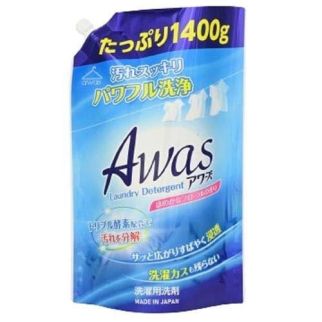 Rocket Soap AWAS Liquid Жидкое средство для стирки, цветочный аромат, пополнение 1400 г