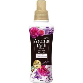 LION Soflan Aroma Rich Juliet Парфюмированный кондиционер для белья, цветочный аромат, 480 мл