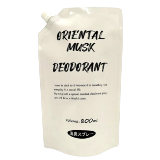 Rocket Soap Oriental Musk Универсальный дезодорант-спрей для одежды, текстиля, помещений, аромат восточный мускус, пополн. 800 мл