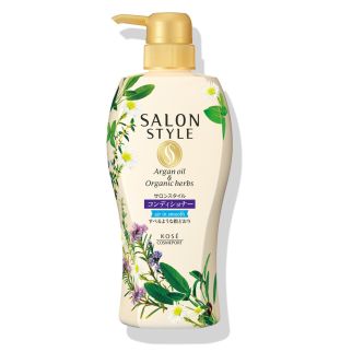 KOSE Salon Style Conditioner Air in Smooth Разглаживающий кондиционер, цветочно-травяной аромат, 500 мл
