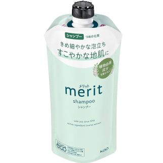 Kao Merit Shampoo Увлажняющий шампунь от перхоти, пополнение 320 мл