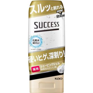 Као Success Medicated Shaving Gel Гель для бритья густых и жестких волос, 180 г