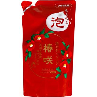 Rocket Soap Foaming Body Soap Tsubaki Saki Пенистое мыло для тела, пополнение, 480 мл