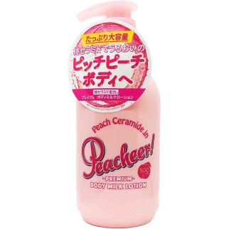 Pelican Peacheer Premium Body Milk Lotion увлажняющая эмульсия для тела с оливковым маслом, керамидами персика, 500 мл