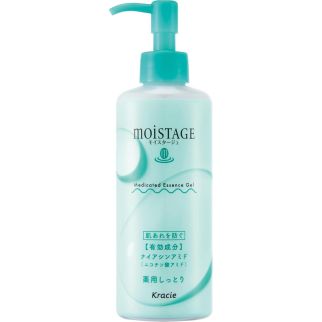 Kracie Moistage Essence Gel Moisturizing Универсальный Гель-Сыворотка с ниацинамидом, коллагеном, керамидом 180 г