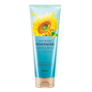 Kracie Dear Beaute HIMAWARI Oil-in Treatment Smooth & Repair Уход для восстановления и гладкости волос с маслом подсолнечника,200г