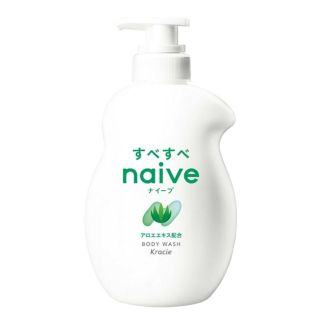 Kracie Naive Body Soap Aloe Жидкое мыло для тела с экстрактом алоэ, 530 мл
