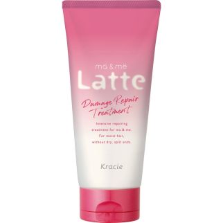 Kracie Ma & Me Latte Extra Damage Care Treatment Уход для поврежденных, сухих волос для взрослых и детей, 180 г