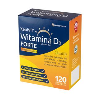 Ксенівіт (XeniVIT) Вітамін D 4000 Форте