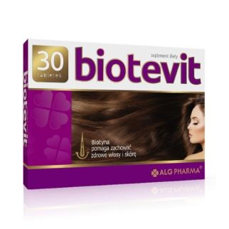 Вітаміни для волосся Біотевіт (Biotevit ), 30 табл., Польща
