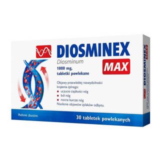Діосмінекс Макс (Diosminex Max), 30 таблеток