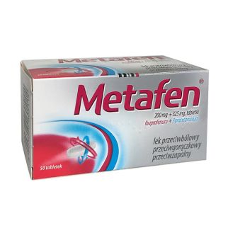 Знеболювальне Метафен, 50 табл, Польща