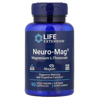 Магній L-треонат Neuro-Mag®, 90 капсул (Life Extension)