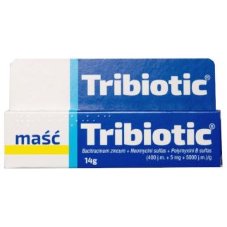 Трибіотик мазь (Tribiotic mask), 14 г (туба), Польща