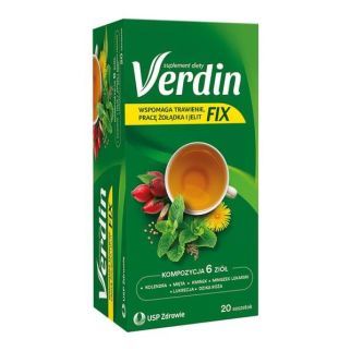 Чай Verdin Fix, 20 пакетиків