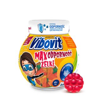 Вібовіт (Vibovit Max Odporność) Макс Імунітет, 50 штук, Польща