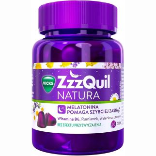 ZzzQuil Natura, для покращення сну, желейки, лісові ягоди 30 шт